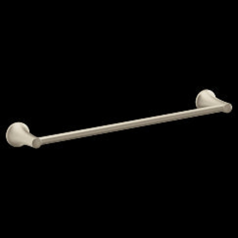 MOEN YB2618BN PYRITE 18" TOWEL BAR, BN - Brushed Nickel