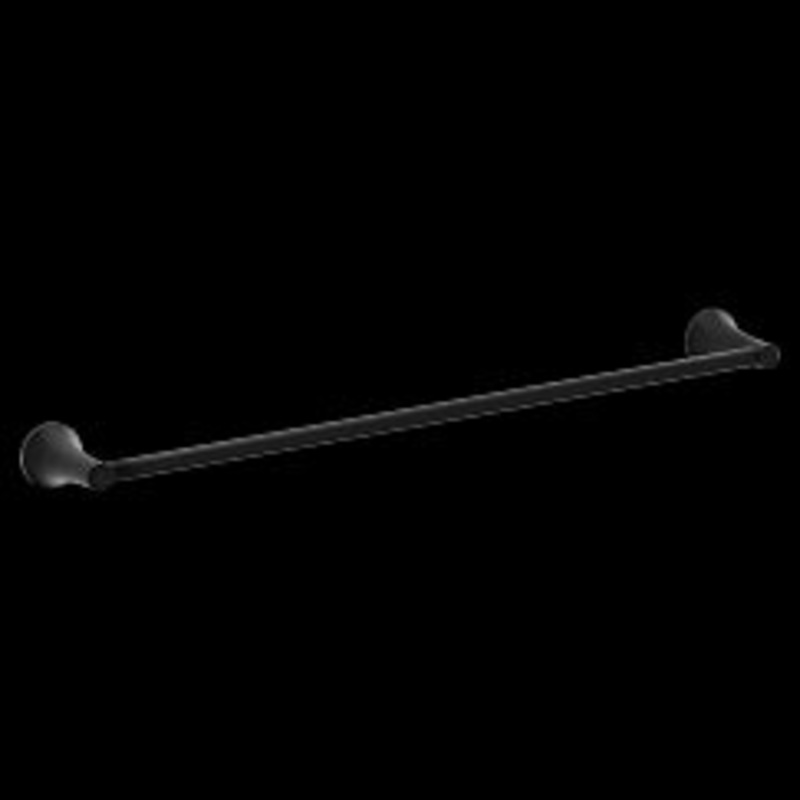 MOEN YB2624BL PYRITE 24" TOWEL BAR, BL - Matte Black