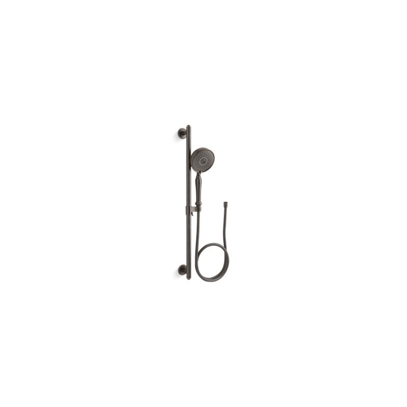 KOHLER K-22176-2BZ Bancroft 28" Four-Function Handshower Kit, 2.5 Gpm In Oil-Rubbed Bronze