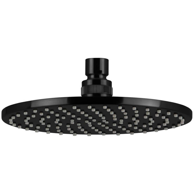 ARTOS F901-18BK 6" Shower Rainhead RND Black