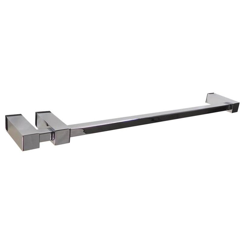ARTOS LT40CH Loft 18" Double Post Towel Bar SQU Chrome