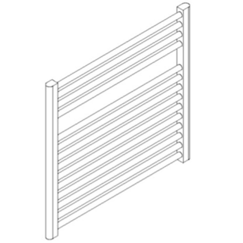 ARTOS M06875P-WH Denby Towel Warmer 27" x 30" Plug-In White