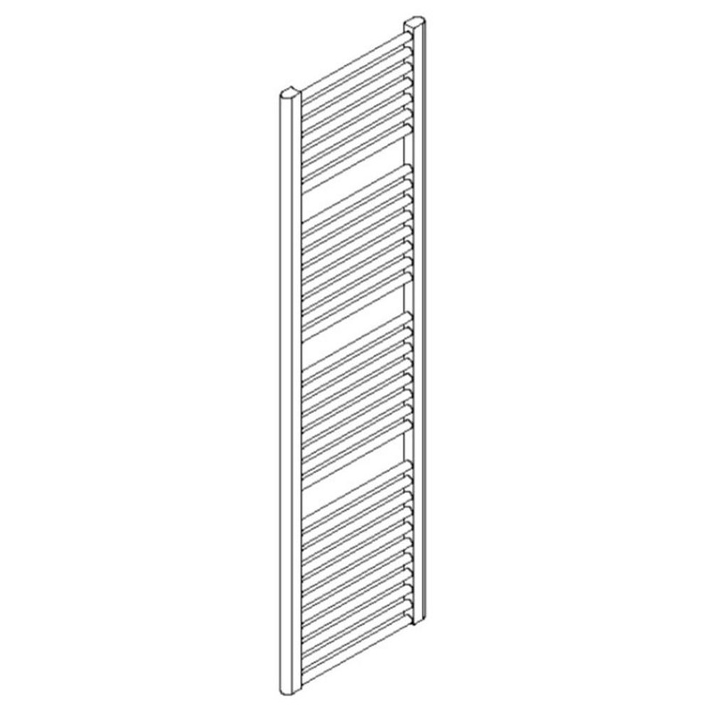ARTOS M17245P-CH Denby Towel Warmer 68" x 18" Plug-In Chrome