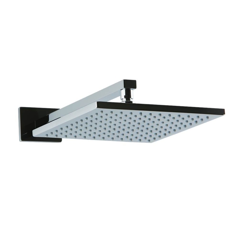 ARTOS F907-50CH 10" Shower Rainhead Wall Mount SQU Chrome