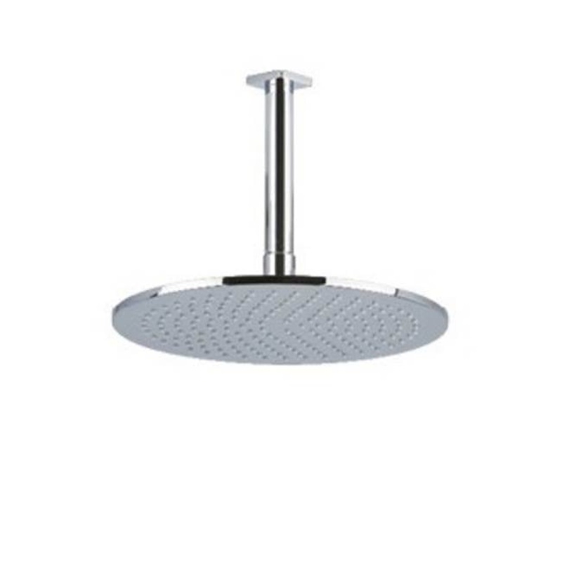 ARTOS F907-71CH R+S 10" Shower Rainhead Ceiling Mount, 4.75" Arm, Chrome