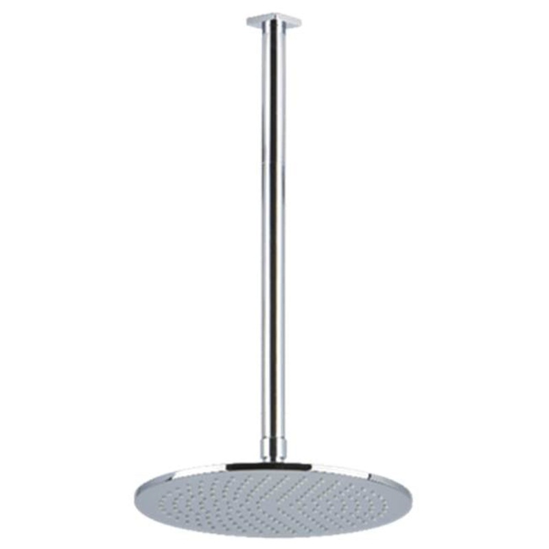 ARTOS F907-73CH R+S 10" Shower Rainhead Ceiling Mount, 14" Arm, Chrome