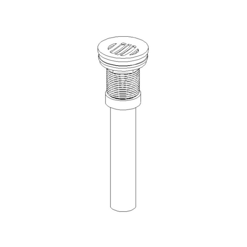ARTOS F910-1BN Grid Drain Brushed Nickel