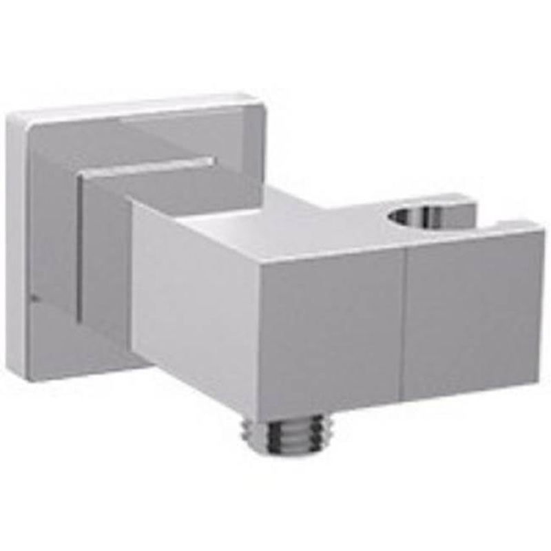 ARTOS FSC1002CH Square Shower Outlet Elbow and Holder with Adjustable escutcheon chrome