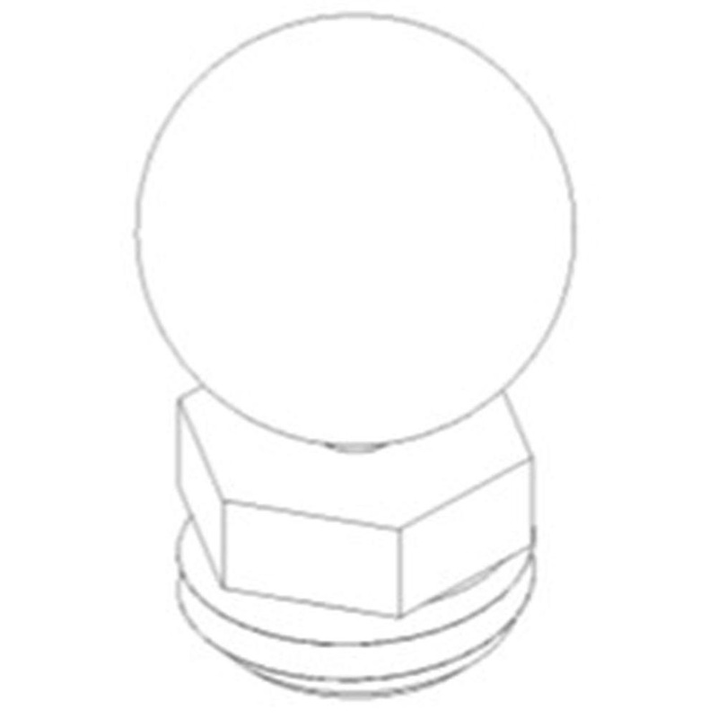 ARTOS GX80BN Finial Pair Brushed Nickel