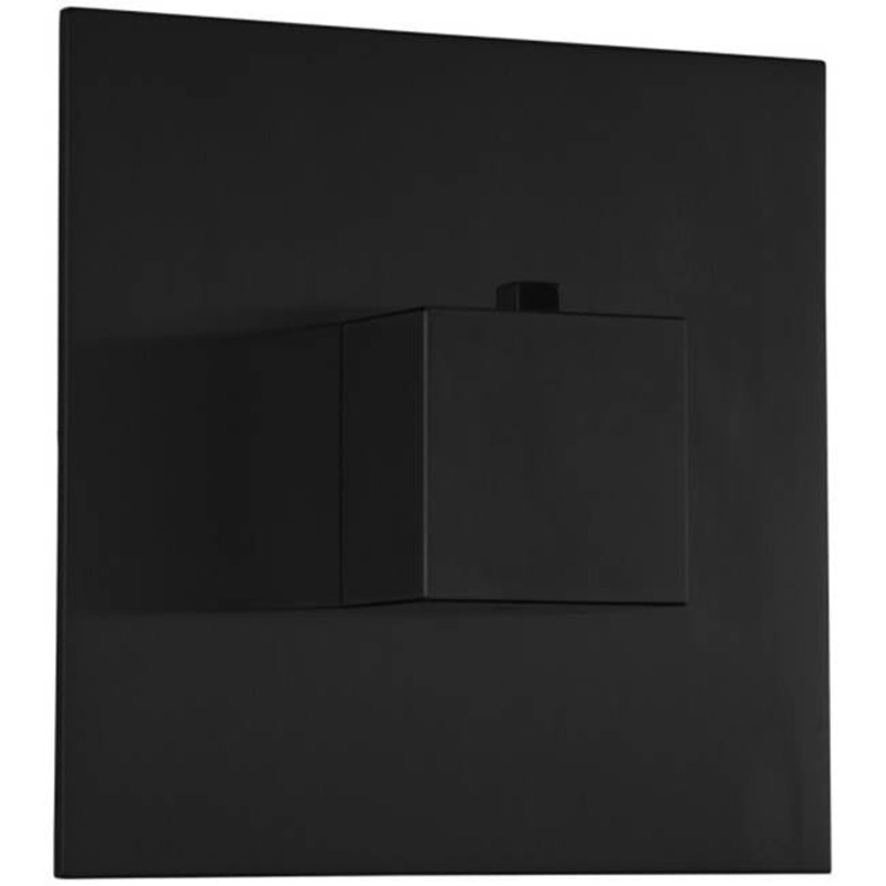 ARTOS F904A-8TKBK Square Thermostat Trim Kit Matte Black