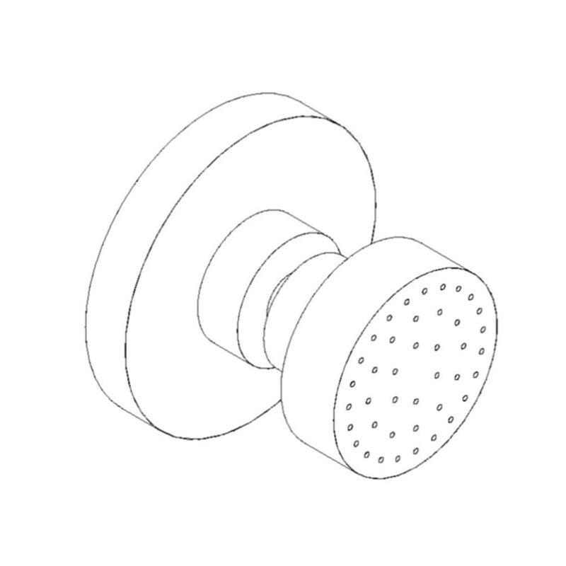 ARTOS F905-2BN Body Jet Brushed Nickel