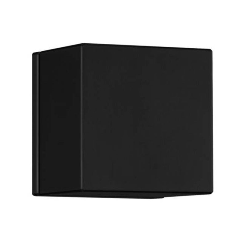 ARTOS F906A-11TKBK Square Volume Control Trim Kit with Equal Plate Matte Black