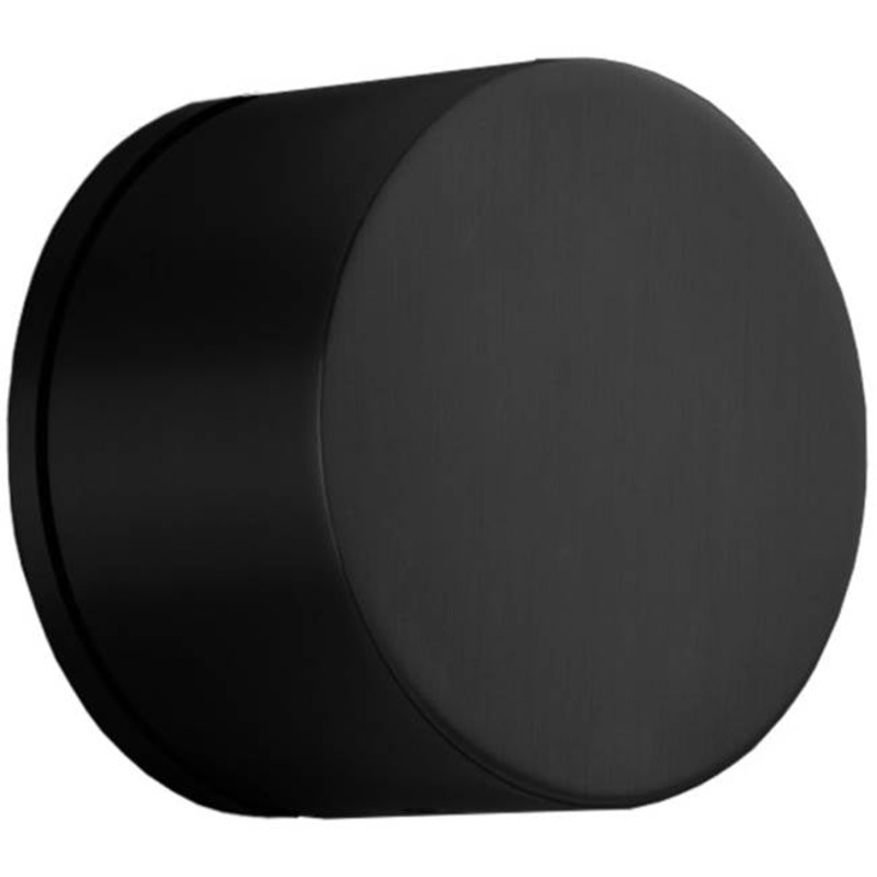 ARTOS F906A-12TKBK Round Volume Control Trim Kit with Equal Plate Matte Black