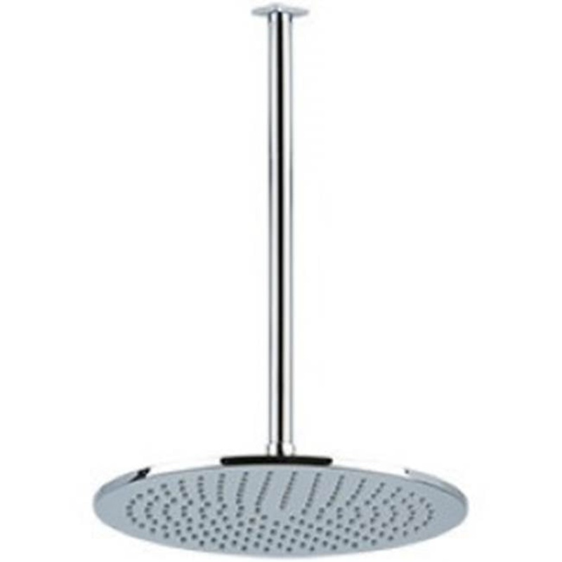 ARTOS F907-18/14CH R+S 12" Shower Rainhead Ceiling Mount, 14" Arm, Chrome