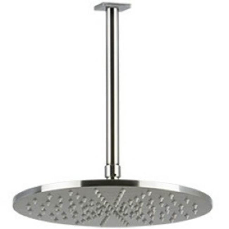 ARTOS F907-18/9BN R+S 12" Shower Rainhead Ceiling Mount, 9.5" Arm, Brushed Nickel
