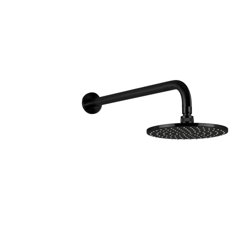 ARTOS F907-1BK Opera 8" Shower Rainhead Wall Mount, Black