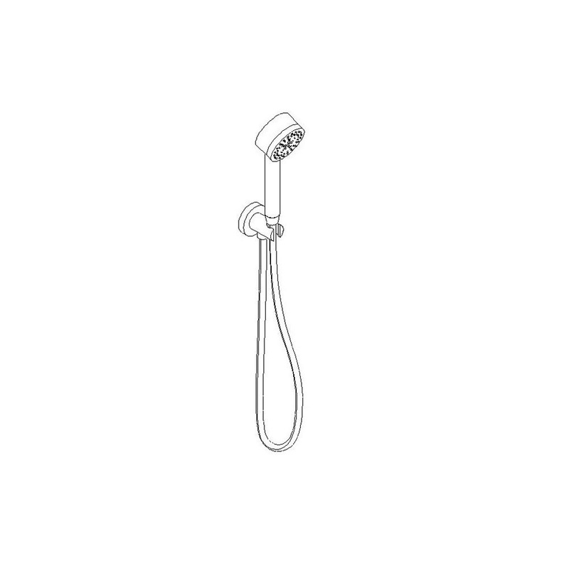 ARTOS F907-20CH Multi Function Flexible Hose Shower Kit, Chrome