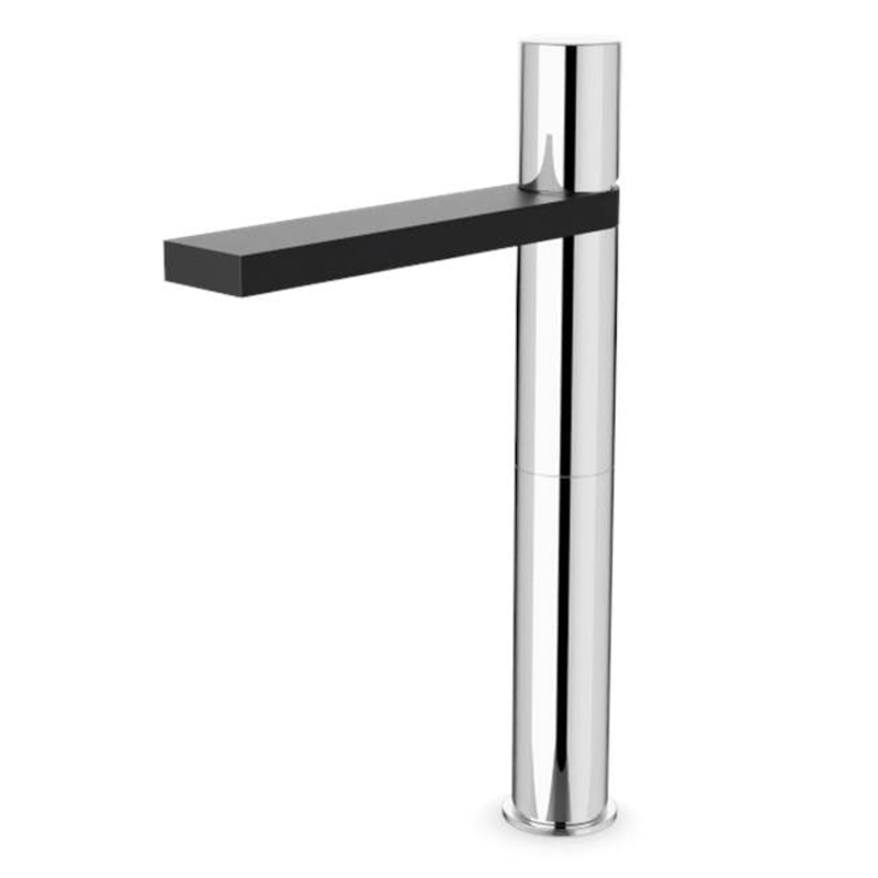 ARTOS F301-4CHB Otella Vessel Lav Faucet High Chrome/Black