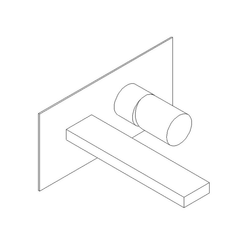 ARTOS F301-6CH Otella In Wall Lav Faucet Chrome