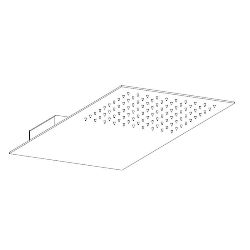 ARTOS F403-1CH Milan Shower Rainhead SQU Chrome
