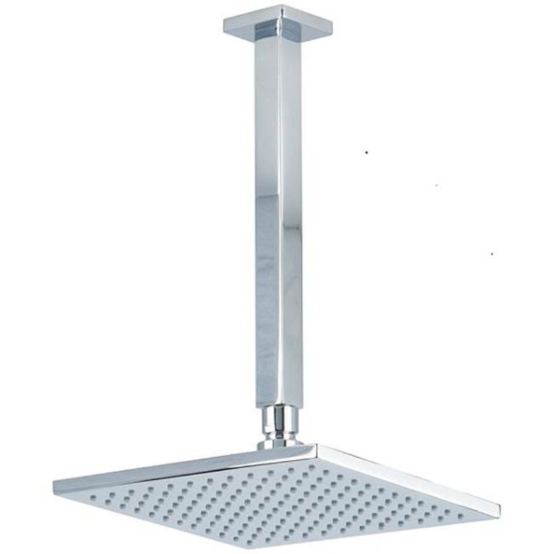 ARTOS F703-2/9CH 8" Shower Rainhead Ceiling Mount, 9.5" Arm, Chrome