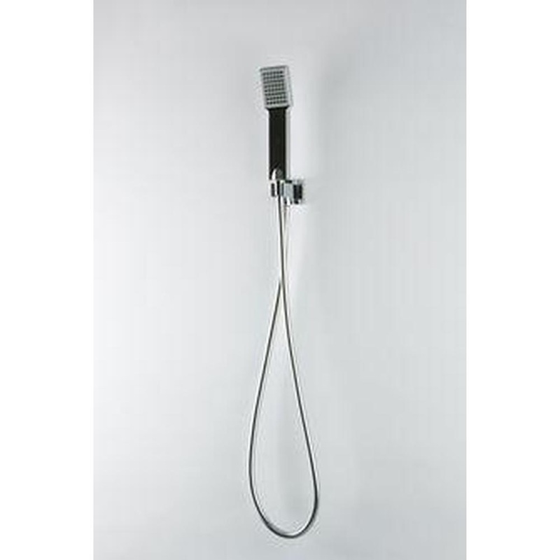 ARTOS F703-6CH Flexible Hose Shower Kit with Integrated Water Outlet and Handshower Holder, Chrome