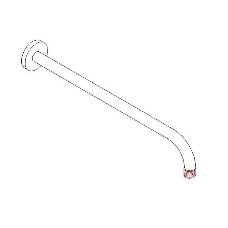 ARTOS F902-1CH Shower Arm Wall Mounted Chrome
