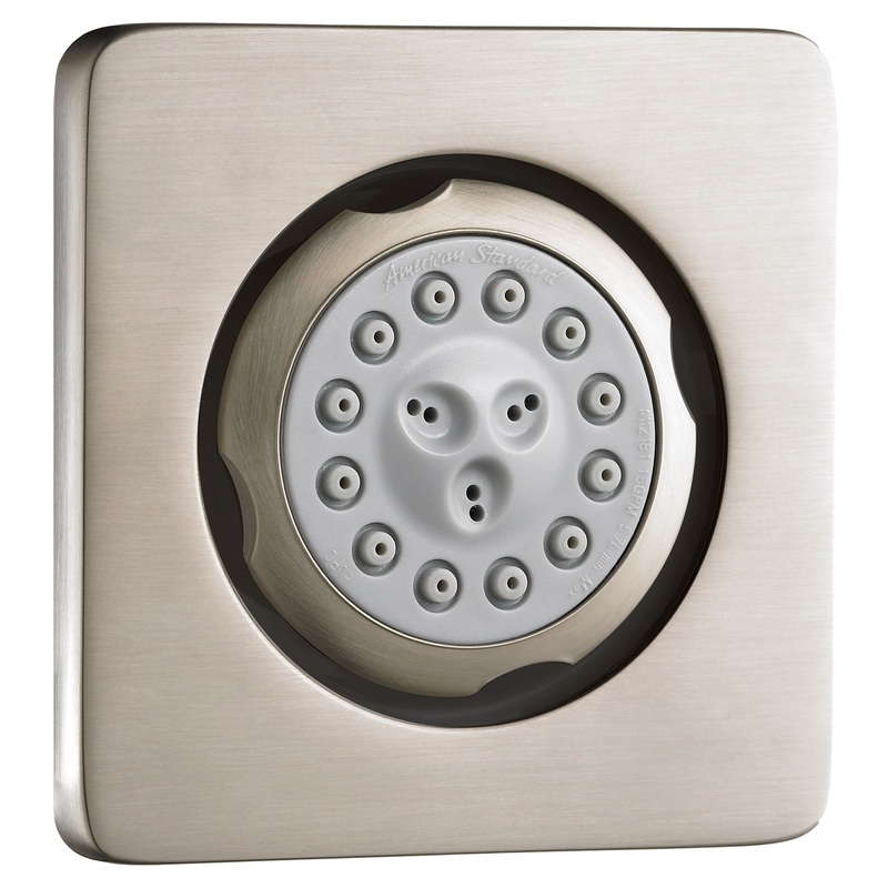 AMERICAN STANDARD 1660140.295, Extender Square Body Spray in Brushed Nickel