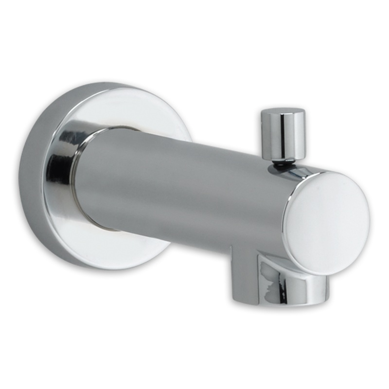 AMERICAN STANDARD 8888087.002, Serin 4-7/8-Inch Slip-On Diverter Tub Spout in Chrome