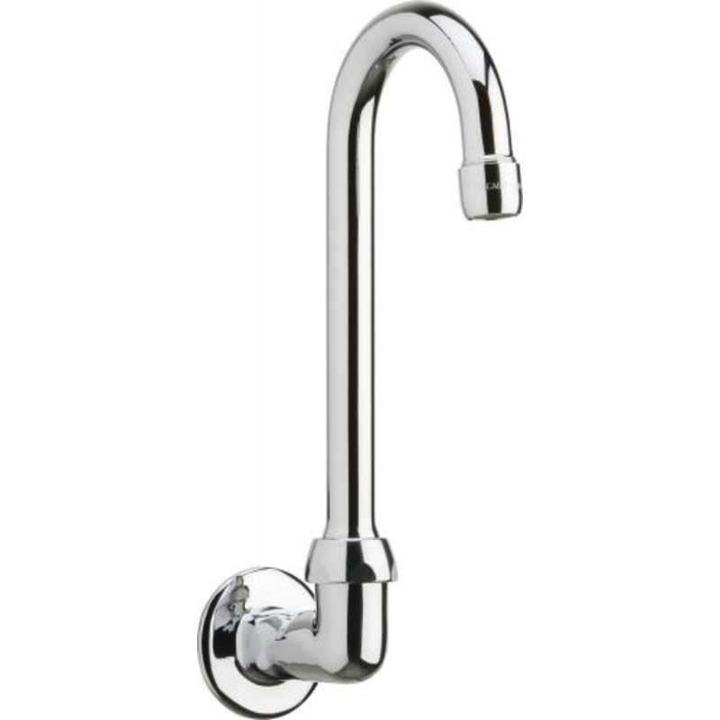 Chicago Faucets 629-E3ABCP Back Mount Conn Gn