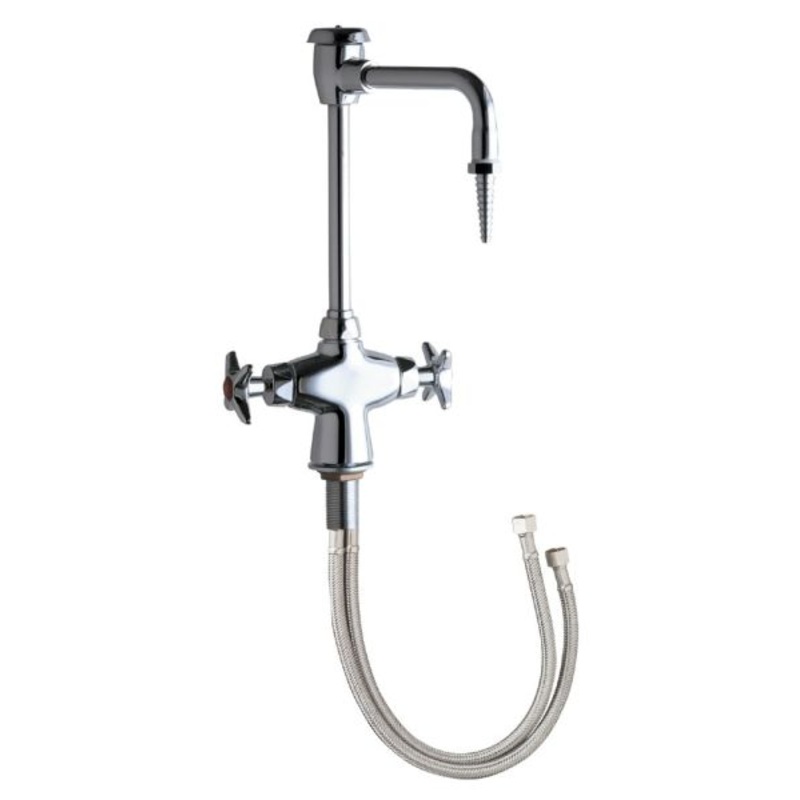Chicago Faucets 930-CP Comb Lab Faucet W/Vac