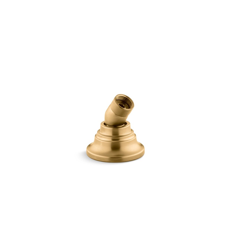 KOHLER K-10573-2MB Bancroft Deck-Mount Handshower Holder In Vibrant Brushed Moderne Brass