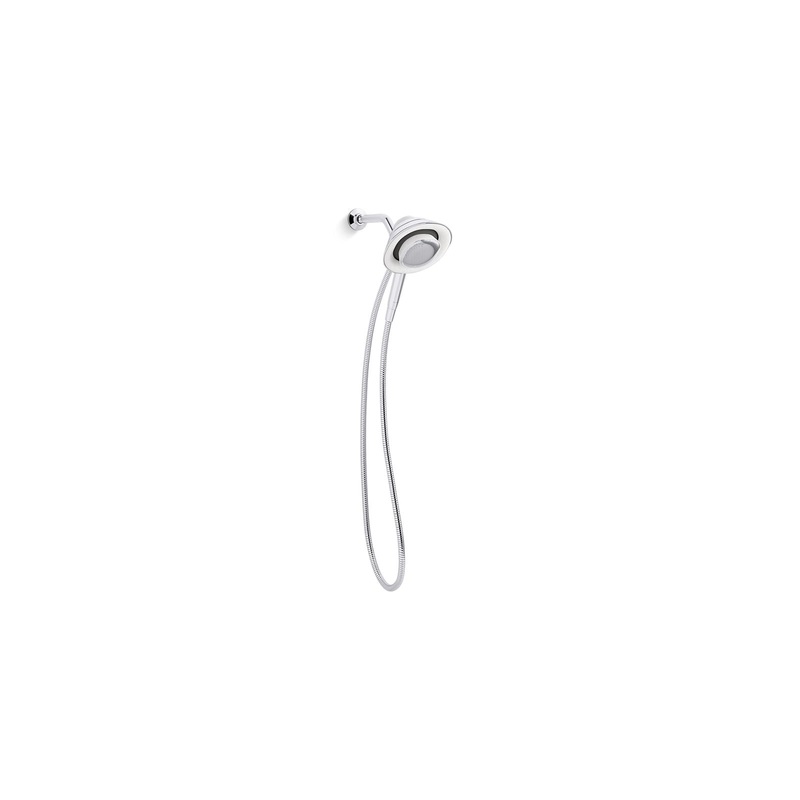 KOHLER K-28241-NKE-CP Moxie Single-Function Handshower With Wireless Speaker, 2.5 Gpm In Polished Chrome
