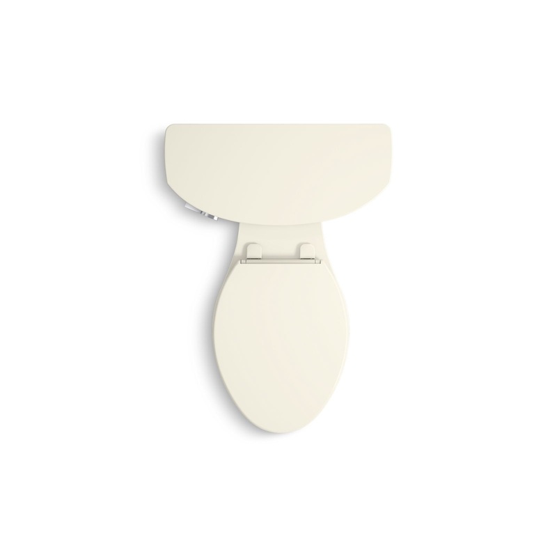 KOHLER K-31620-DRY-96 Cimarron Two-Piece Elongated Toilet, 1.6 Gpf - Biscuit