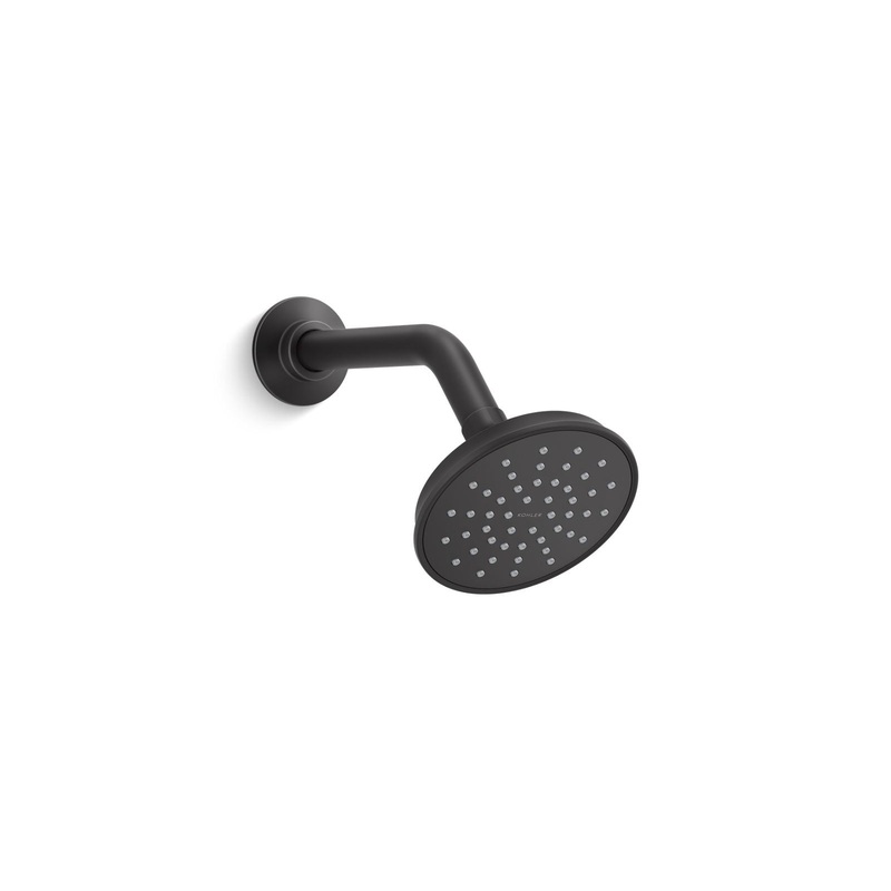KOHLER K-35948-G-BL Bellera Single-Function Showerhead, 1.75 Gpm - Matte Black