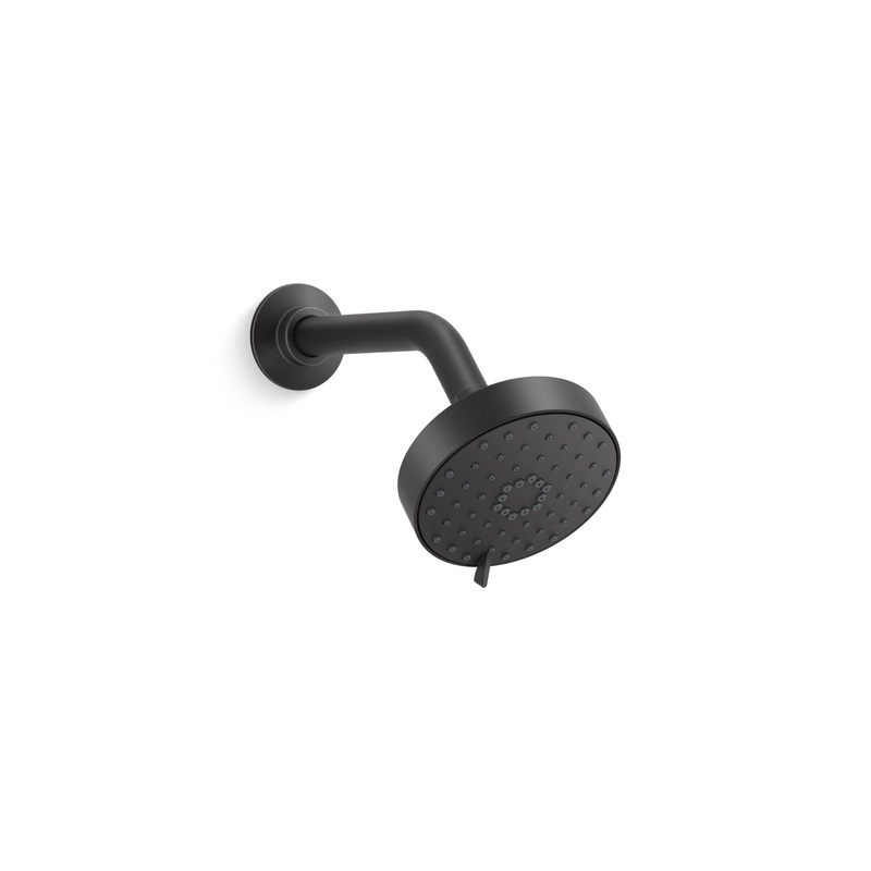 KOHLER K-72419-H-BL Awaken G110 Three-Function Showerhead, 1.5 Gpm - Matte Black