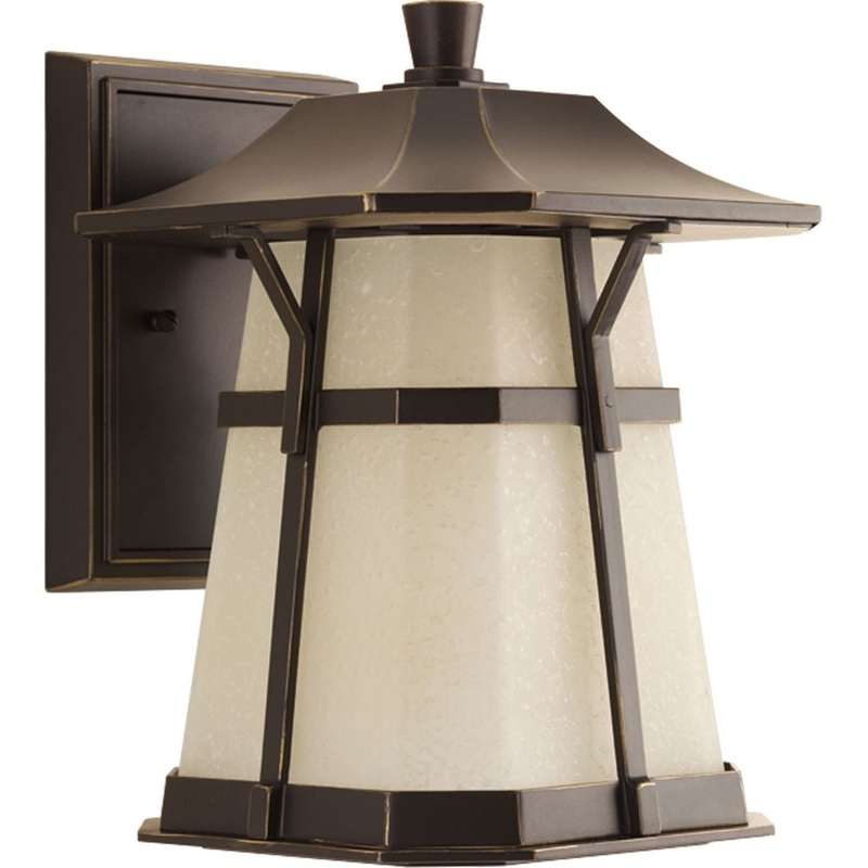 PROGRESS LIGHTING P5750-2030K9 Derby Collection One-Light LED Medium Wall Lantern in Antique Bronze