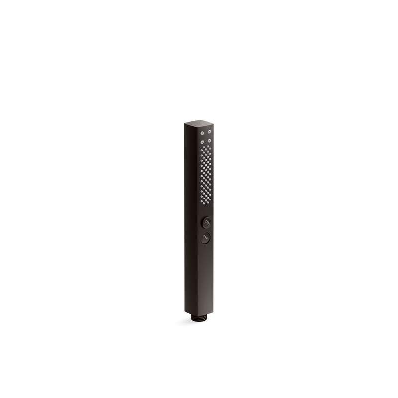 KOHLER K-21336-BGP Square two-function handshower, 2.5 gpm  -  Brushed Graphite