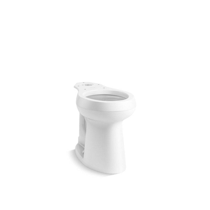 KOHLER K-35643-0 Tall round-front toilet bowl  -  White