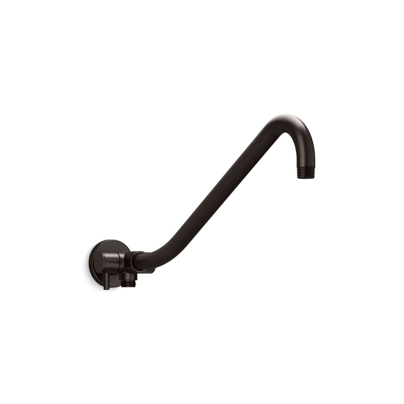 KOHLER K-76337-BGP Rainhead arm with 2-way diverter  -  Brushed Graphite