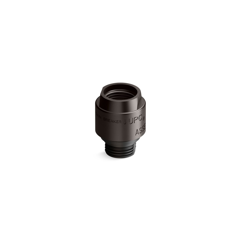 KOHLER K-9660-BGP Vacuum breaker, 1/2" x 1/2"  -  Brushed Graphite